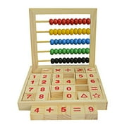 Kaifachang Wooden Abacus Children Counting Number Alphabet Letter Blocks Educational Toy