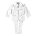 thumbnail image 1 of Kaifer Baby Boys' 5-Piece Tuxedo - white, 6 - 9 months (Newborn), 1 of 2