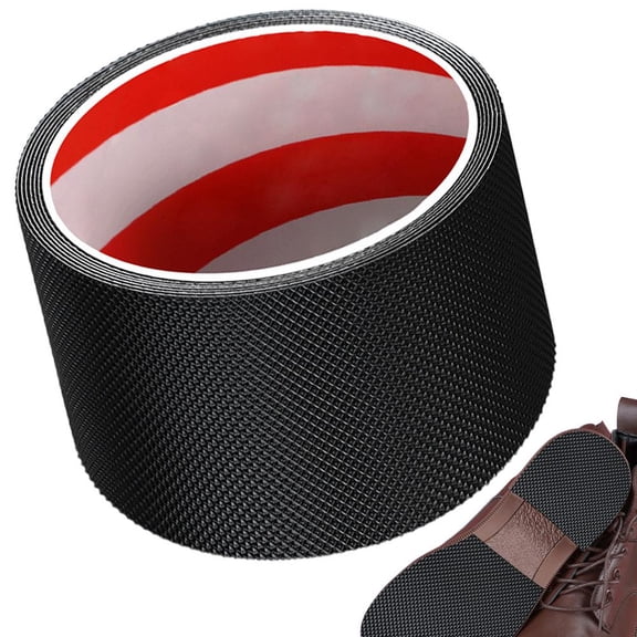 Kaigelin Anti Slip Sole Stickers Rubber Shoe Sole Grips Adhesive Shoe Bottom Strips Tailorable Shoe Grip Sticker Wear-Resistant For Sneakers Slippers designer