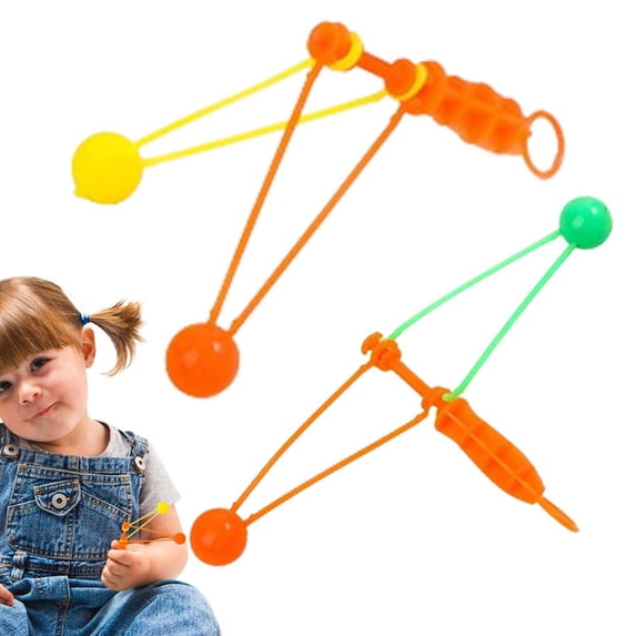 Kaigelin Hand Cranked Bumper Ball Creative Party Favors Ball Sensory Toys Novelty Ball Click Clacks Noise Maker Party Noisemakers Vintage Toys for Birthday Children's Day fabulous