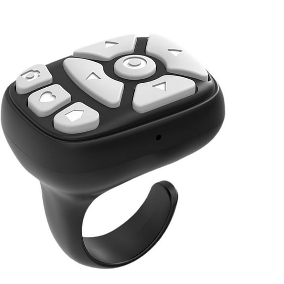 Kaigelin Wireless Page Turner Wireless Finger Scroller Phone Video Remote Control Wireless Remote Shutter Phone Camera Remote Shutter Selfie Button calm