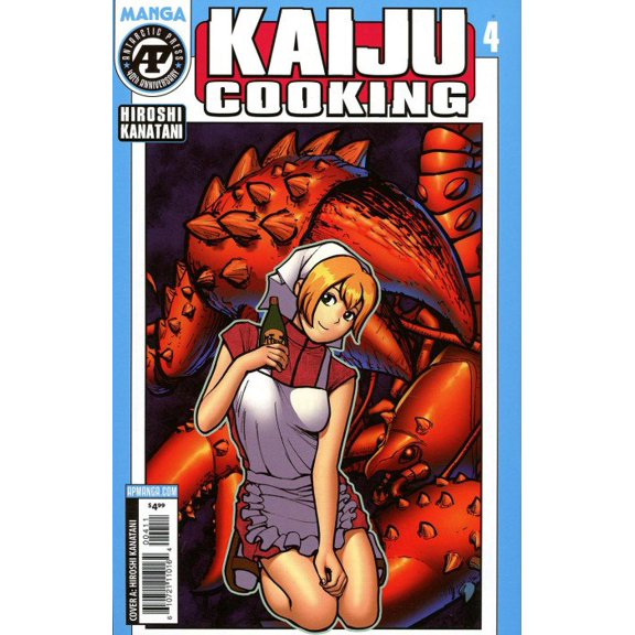 Kaiju Cooking #4A VF ; Antarctic Comic Book