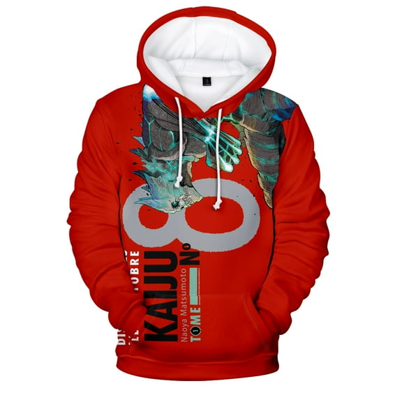 Kaiju No. 8 Hoodie Women Men Casual Sweatshirt Harajuku Pullover Tracksuit