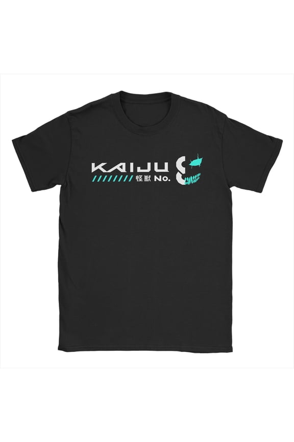 Kaiju No. 8 Monster T Shirts Men Pure Cotton Vintage T-Shirt Round Collar Kafka Hibino Anime Tees Short Sleeve Clothing Original