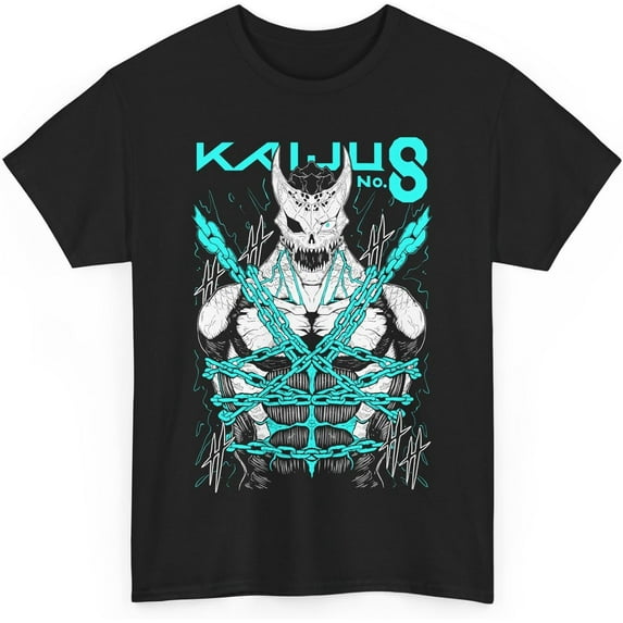 Kaiju No 8 Shirt Japanese Monster Kaijuu T-Shirt Anime Manga Merch Casual Short Sleeved T Shirt tee