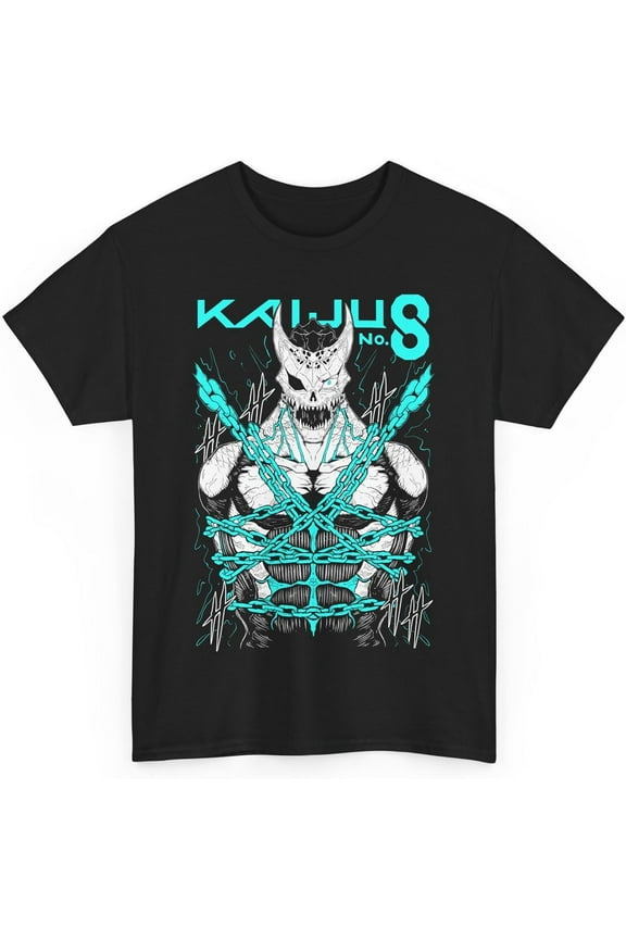 Kaiju No 8 Shirt Japanese Monster Kaijuu T-Shirt Anime Manga Merch Casual Short Sleeved T Shirt tee