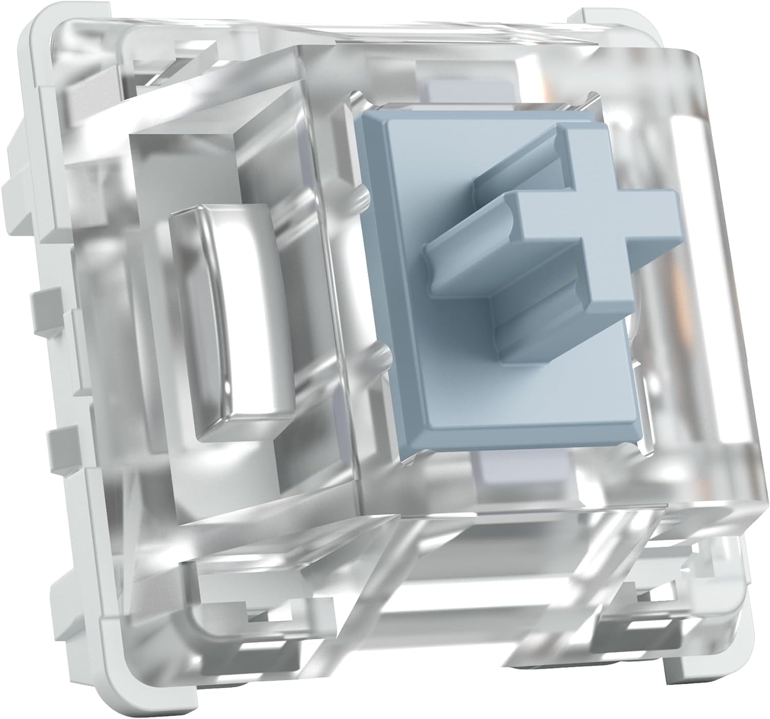 Kailh Speed Silver Linear Mechanical Keyboard Competitive 3-pin Gaming Switches, 120-pack
