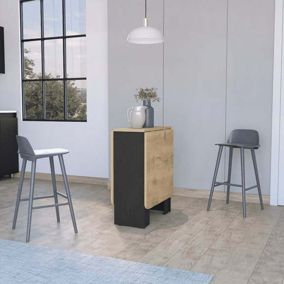 Kailua 3-in-1 Transformable Folding Dining Table - Space-Saving for Small Apartments & Multi-Use Rooms