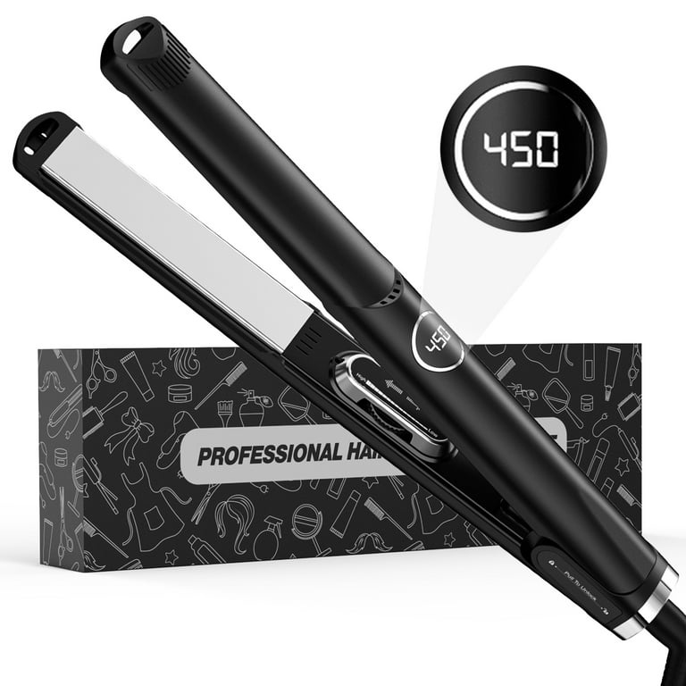 Kailwokk Hair Straightener, Professional 2-in-1 Dual Voltage