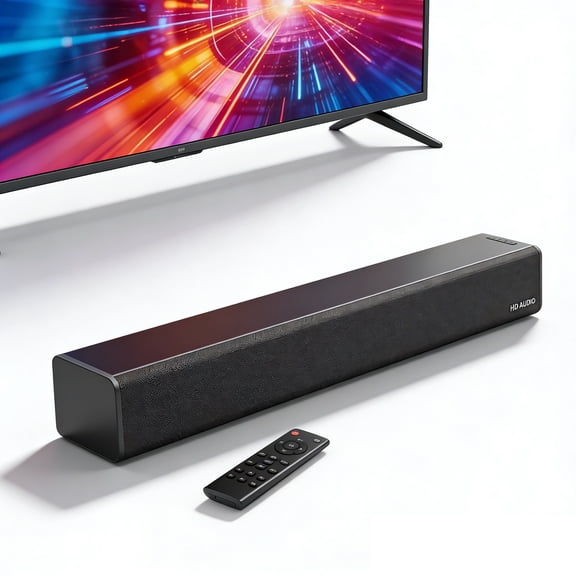 Sound Bar for Smart TV: ETEPEHI Bluetooth TV Sound Bar,16 Inches Bluetooth 5.3 Soundbar Speakers with Optical/AUX/USB Connection,Home Audio Surround Sound System