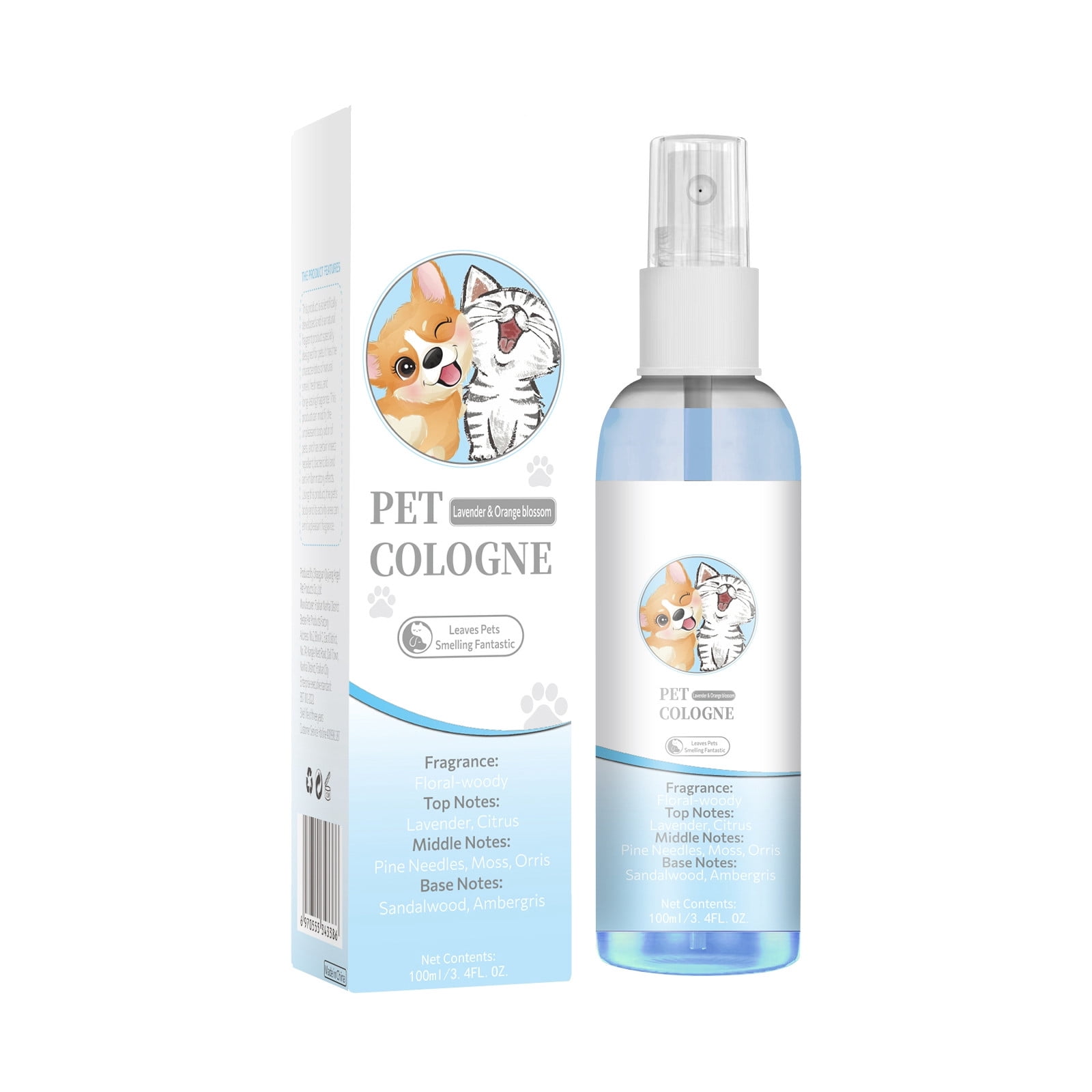 Kaimada Pet story Pet Grooming Cologne 100 ml, Natural Professional