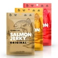 Kaimana Jerky Wild Caught DHF10 Salmon Jerky Organic Dried Rich in