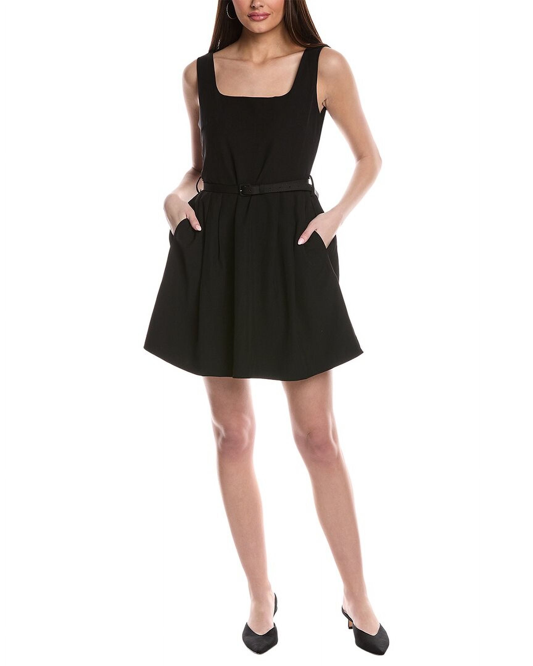 mini dress neck scarf Cassandra Scarf Mini Dress