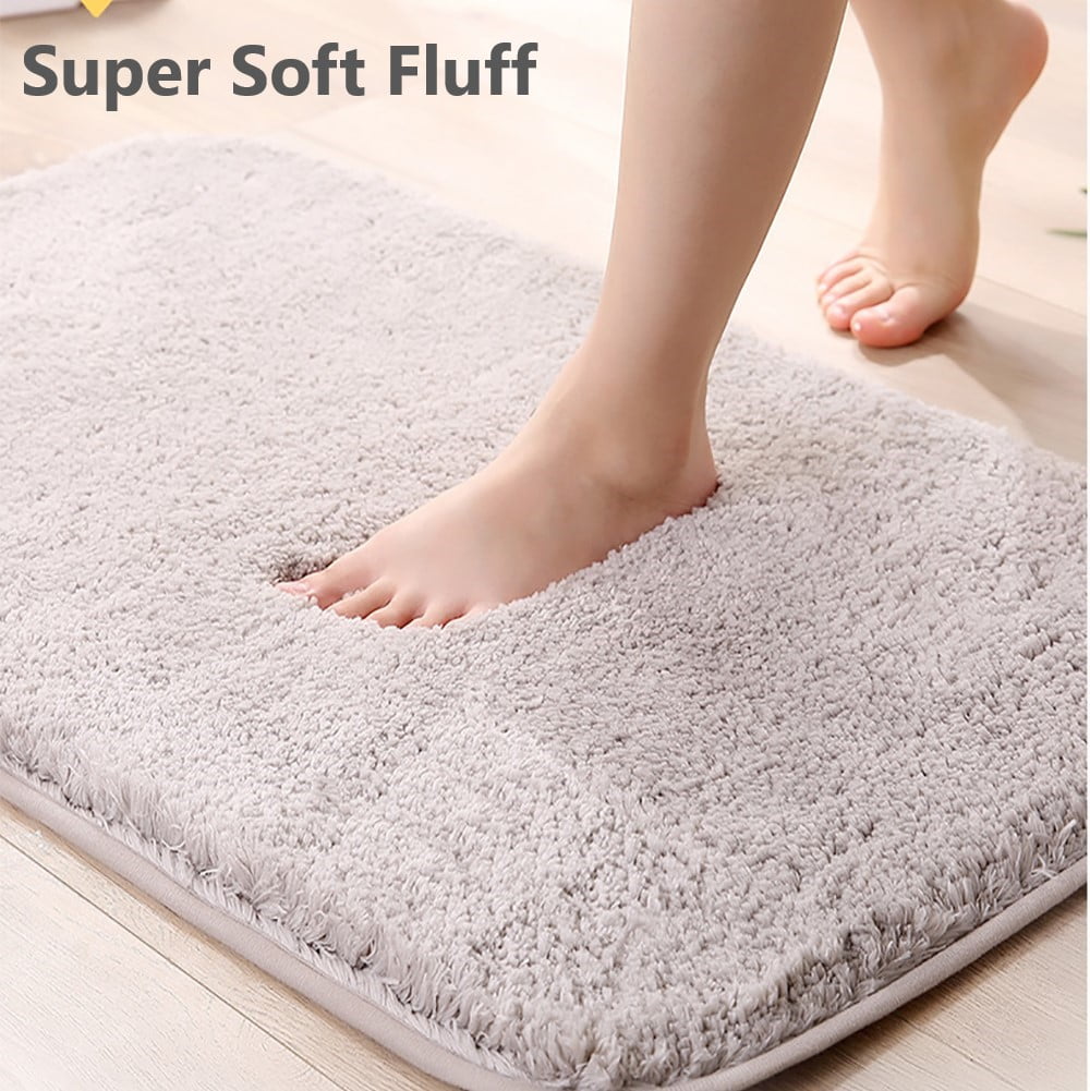 Kaimingweb Bathroom Rug, 24"x16" Bath Mat for Bathroom, Non Slip Water