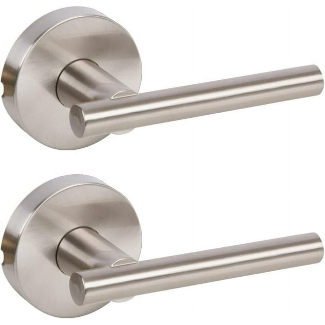 Kain Design Dummy Non Turning Euro Door Lever Hardware for Closet Doors (Non Functioning), 2