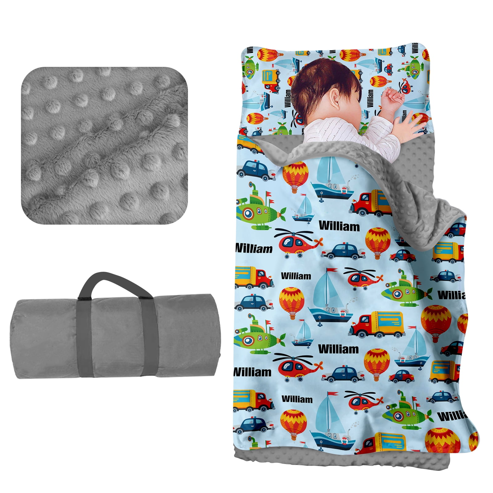 Kainsy Evulum Custom Toddler Boys Sleeping Bag, Nap Mat for Daycare ...