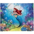 thumbnail image 1 of Kainsy Mermaid Blanket for Girls, Comfy Plush Flannel Fleece Throw Blanket Lightweight Warm Mermaid Blanket, Soft Fluffy Fuzzy Blanket for Boys and Girls Birthday Gifts(50"x60"), 1 of 7