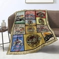 thumbnail image 1 of Kainsy Motorcycle Blanket Gifts for Motorcycle Lovers Motorcycle Club Throw Blankets for Men Women Retro Soft Lightweight Flannel Fleece Blanket for Kids Bike Ride Lover Throws for Couch Sofa(50"x60"), 1 of 8