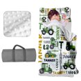 thumbnail image 1 of Kainsy Toddler Nap Mat, Personalized Name Tractor Series Nap Mats for Daycare Preschool Kindergarten Sleeping Bag for Kids Boys Nap Mat with Removable Pillow and Soft Blanket Watercolor, 1 of 9