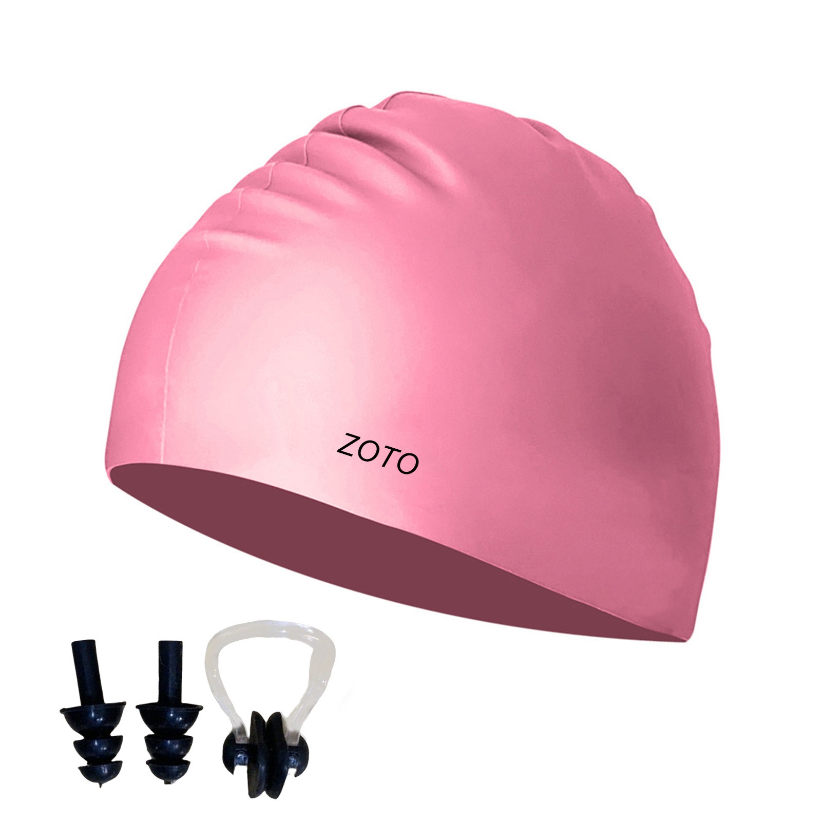 Kainuan 1 Set 3piece Swimming Set Nonslip High Elasticity Ergonomics Antichoking Swimming Hat