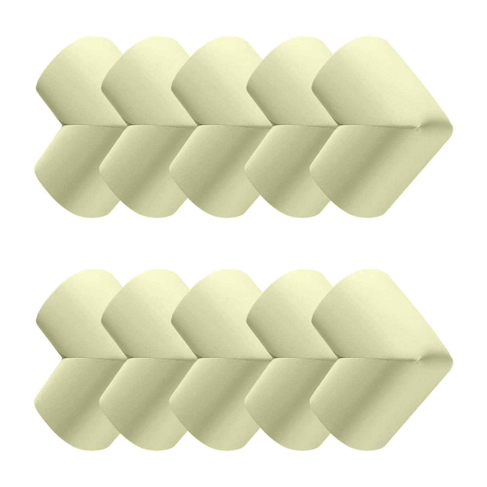 Kainuan 10Pcs Furniture Corner Covers SelfAdhesive Colorful Thickened