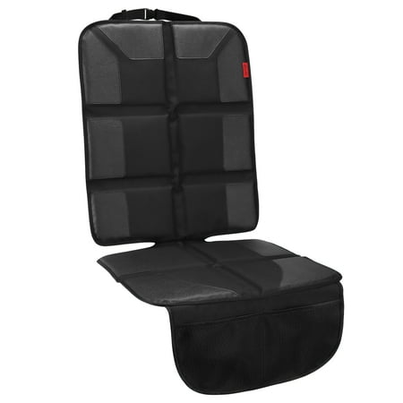 Kaiphy Car Seat Protector with Thick Padding Eco Friendly Reinforced Corners Universal (Black)