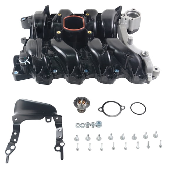 Kaireey Intake Manifold 1W7Z9424AB 3W7Z9424AA 3W7Z9424AD Compatible with following models Ford 2001-2008, 2010-2011 Crown Victoria Base Does Not Work With Coolant Heated PCV Vehicles 1 count