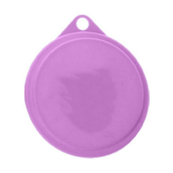 Kaireo 3-In-1 Dog Food Bowl Lid 1Pc,Dog Can Covers Silicone Pet Wet Food Can Covers Storage Cap Lid Tin Top Can Supplies Set Pet Feeding Reusable Silicone Assorted Color