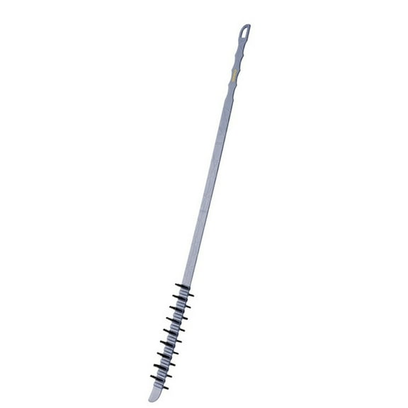 Kaireo 360° Flexible Refrigerator Coil Cleaning Brush Dryer Lint Brush Vent Cleaner,Cleaning Brush Grey,Vent Trap Cleaner,Long Flexible Refrigerator Coil Brush Radiator