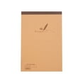thumbnail image 1 of Kaireo 60-Sheet Kraft Paper Draft Book 18K,Portable Blank Sketchbook for Drawing and Note-Taking,Unlined Drafting Pad with Durable Cover, 1 of 9