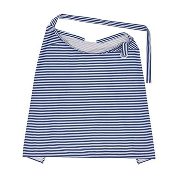 Kaireo Apron Navy Blue,Breathable Nursing Apron Soft Breastfeeding Cotton Blanket Cover for Mother Nursing Apron for Breastfeeding,Include:1✖ Nursing Cover-Up Gown