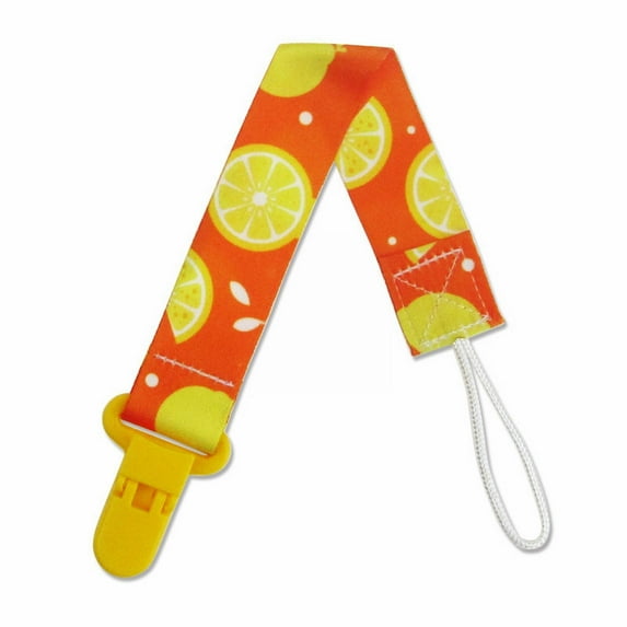 Kaireo Baby Anti Lost Dummy Pacifier Clips Holder for Boys and Girls Toys Easily Attach to Clothing Or Baby and Stay in Place With Adjustable Buckle.,Pacifier Chain Anti Yellow