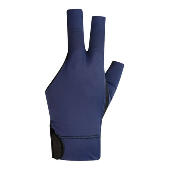 Kaireo Billiards Non-Slip Gloves,Left-Hand Breathable Three-Finger Cue Pool Gloves for Enhanced Grip,Comfortable Sport Glove for Men and Women,Improves Control and Reduces Friction During Play