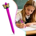 thumbnail image 1 of Kaireo Butterfly Retractable Pens Set Funny 2ml Long‑Lasting Versatile Practical Writing Pens for Home Office Stationery - Add to Cart, 1 of 6