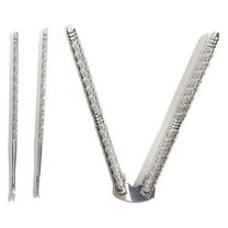 Kaireo Classic Stainless Steel Nutcracker with Picks,5-Inch Durable Shelling Tool for Various Nuts,Complete Set with Extraction Tools for Easy Nut Meat Removal