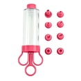 thumbnail image 1 of Kaireo Deviled Egg Piping Tool with 8 Tips – Comfort Grip Egg Filling Injector, Non-Stick Deviled Egg Maker & Cupcake Decorating Tool for Home Baking, Pastry Filling & Food Making, 1 of 4