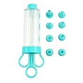 thumbnail image 1 of Kaireo Deviled Egg Piping Tool for Home Baking – 8 Piping Tips Comfort Grip Egg Filling Injector, Non-Stick Deviled Egg Maker & Pastry Filler for Cupcake Decorating & Food Making, 1 of 4