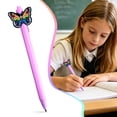 thumbnail image 1 of Kaireo Funny Butterfly Retractable Pens Set 2ml Long Lasting Practical Writing Pens for Daily Workplace & Home Use - Shop Now, 1 of 6