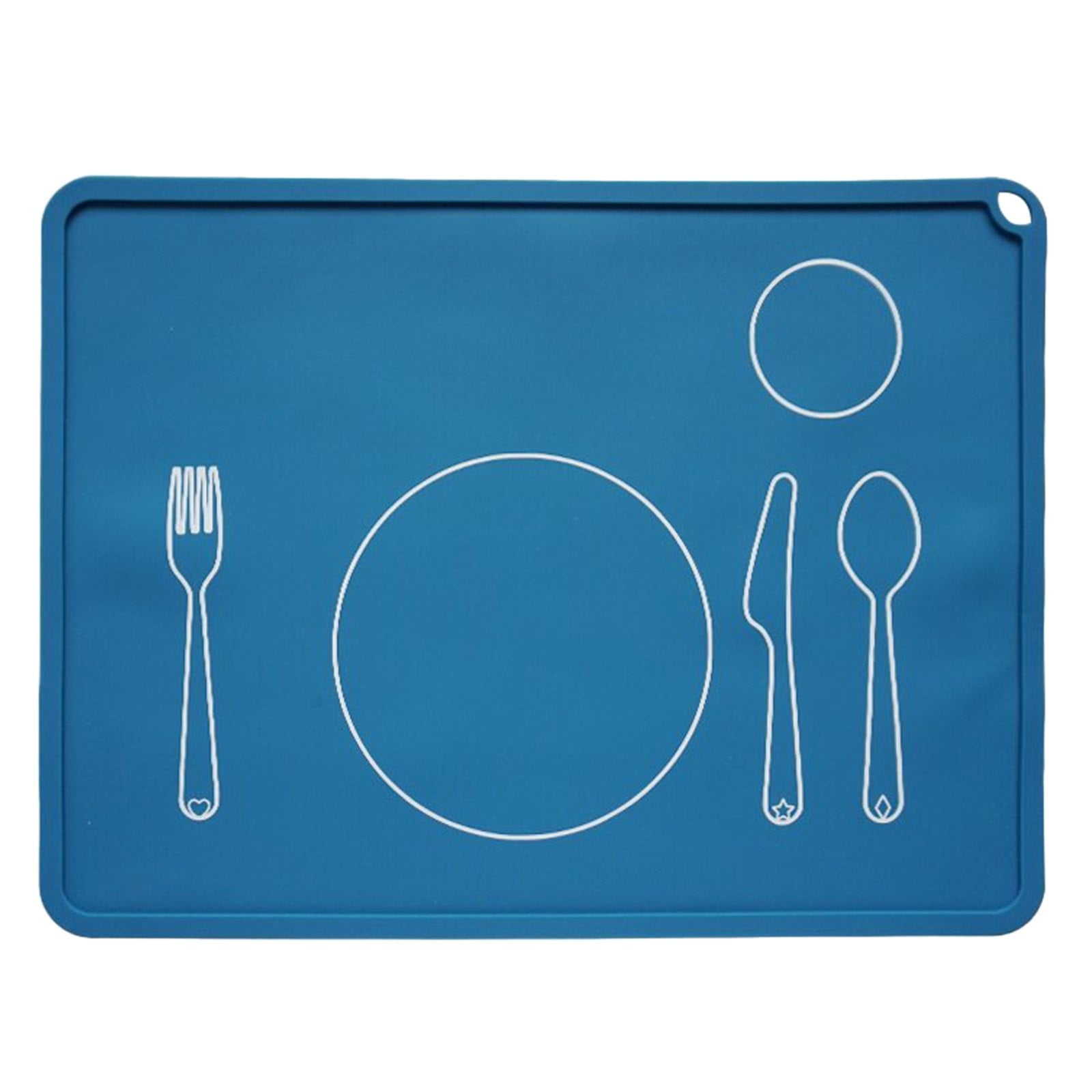 Kaireo Kids Placemat Non Slip Baby Placemat Silicone Placemats for ...