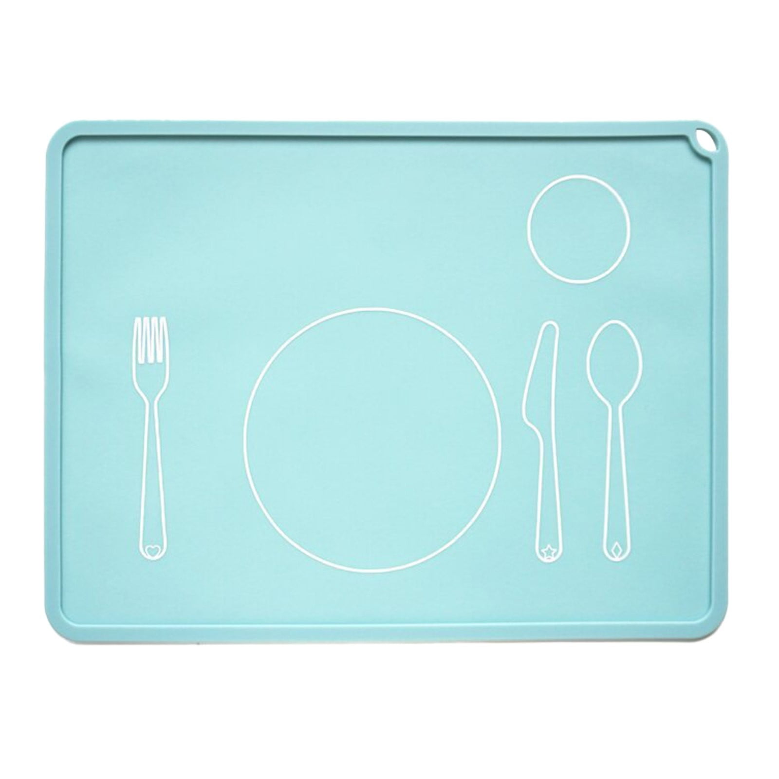 Kaireo Kids Placemat Non Slip Baby Placemat Silicone Placemats for ...