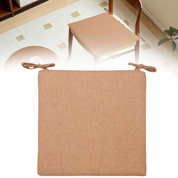 Kaireo Outdoor Chair Cushion 15x15 Inch with Ties Thick Padding for Patio Garden Dining - Shop Now