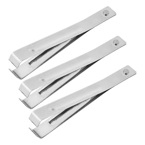 Kaireo Please Note That Three Garlic Peelers Are Packed in a Bag When Placing an Order,Stainless Garlic Peeler,Garlic Peeler Clips Skin Remover Easily Garlic Skin,Avoid Garlic Smell on Your Hands