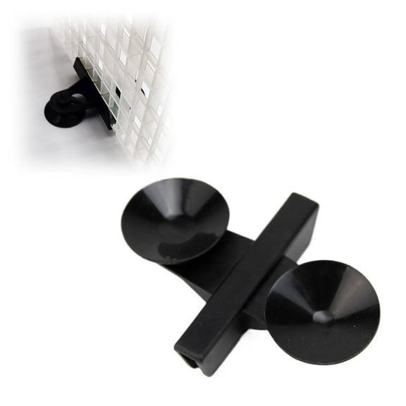 Kaireo Thickened Glass Aquarium Divider, Fish Tank Partition Board with Suction Cup Clips, Fixed Clamp Separator for Fish Tank Isolation