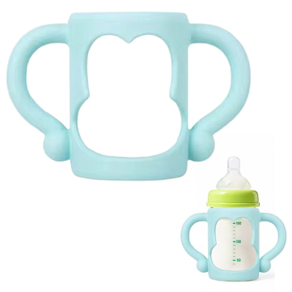 Kaireo Versatile Wide Mouth Baby Bottle Handles, Compatible with 2nd and 3rd Generation Bottles, Sturdy Comfortable Grip for Infants and Convenient Parent Handling