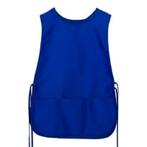 Kaireo Work Apron,Smock Apron Art Apron Paint Cooking Cleaning Work 2 Pockets Dirt Men Women Teen,Include:Work Apron*1 Piece,Material:Blended