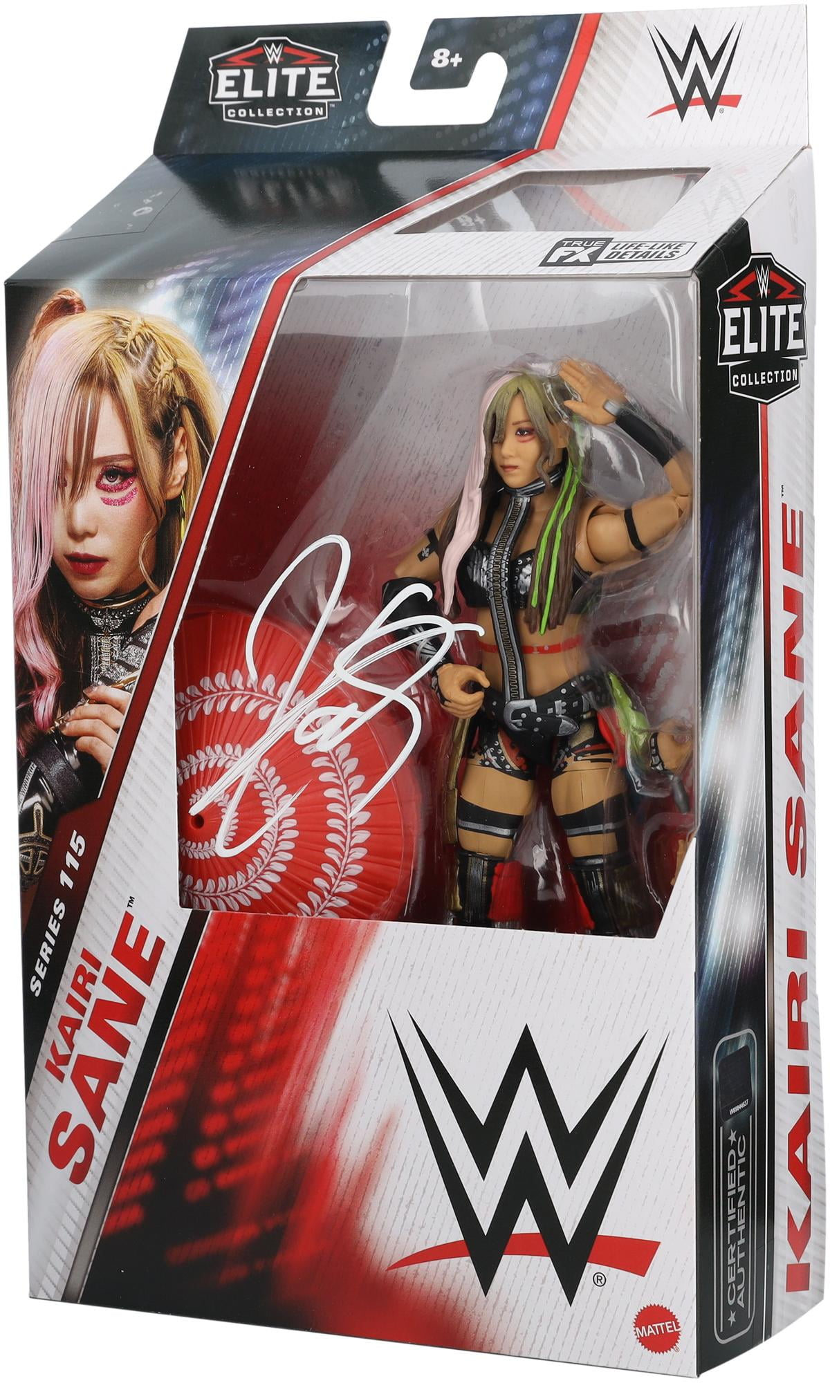 Kairi Sane WWE Autographed Mattel Elite Collection Series 115 Action Figure - Fanatics Authentic Certified