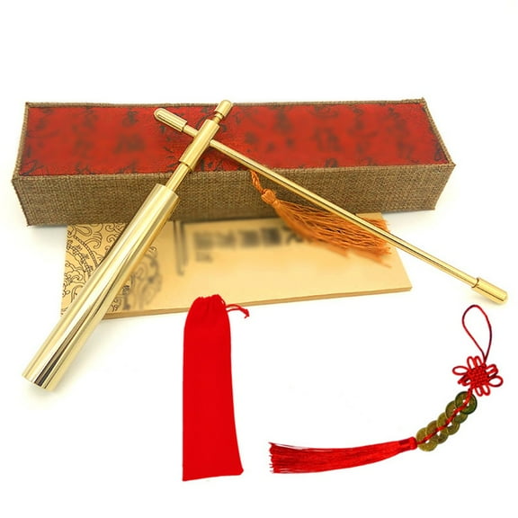 Kairuite 1 Pack 99.9% Pure Copper Probe Treasure Hunting Divination Tool Copper Rod