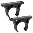 Kairuite 1 Pair Kayak Oar Holder Plastic Paddle Clips Mounting Keeper