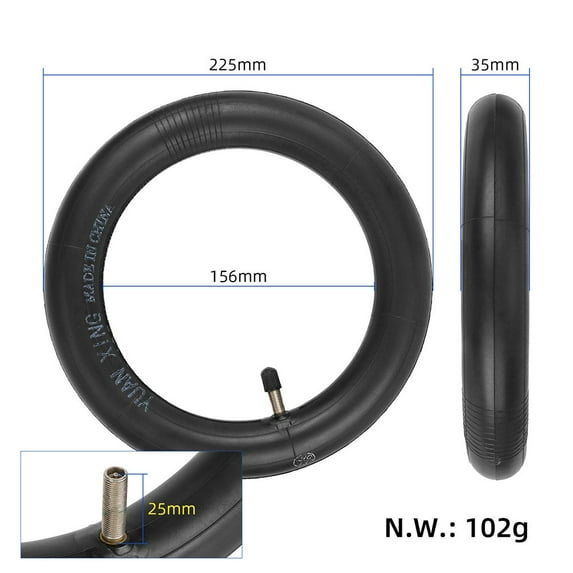 Kairuite 10 Inch 10x2.125 inner tube& Tyre for Segway F20/F25/F30/F40 Electric Scooter Inner tube