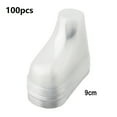 Kairuite 10pcs/pack clear plastic baby booties display socks PVC